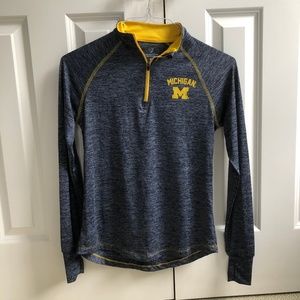 Michigan 1/4 Zip Women's Small